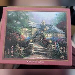 Thomas Kinkade Hollyhock House Mug